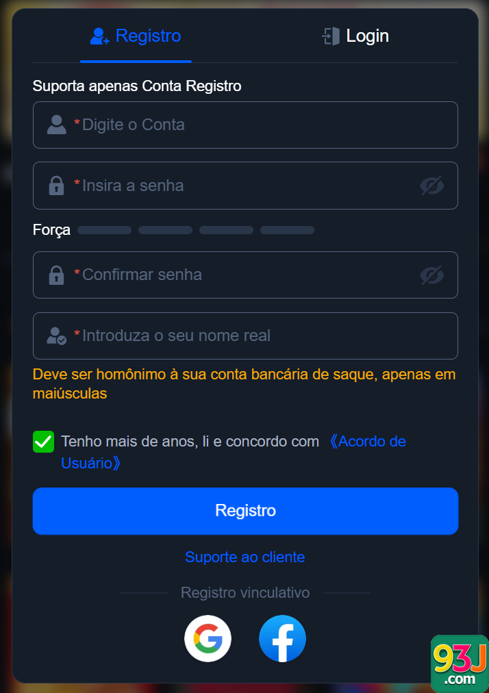 93j.com mergulhe em emocionante jogo